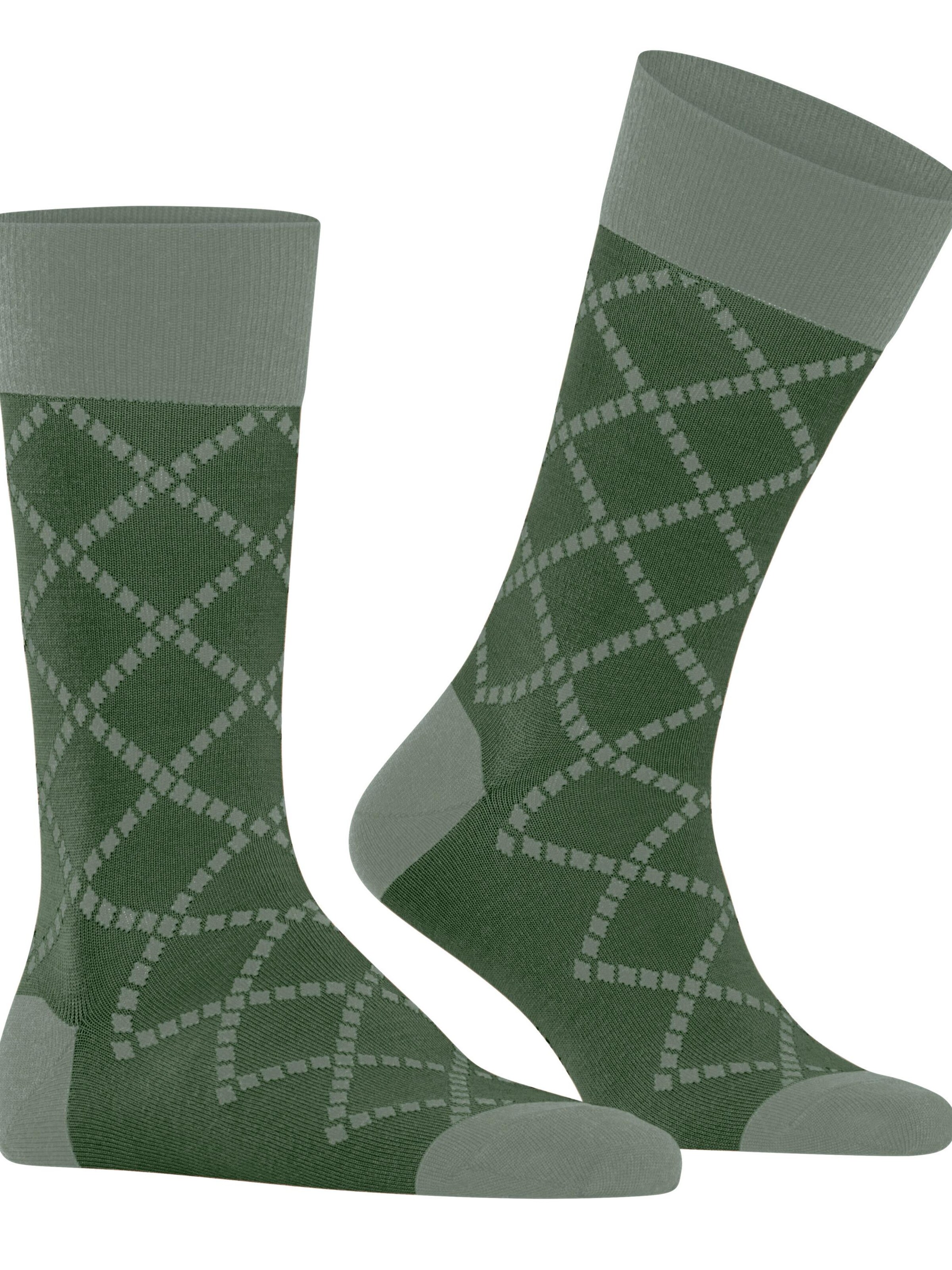 BURLINGTON Socks 'Ferry Road' in Green