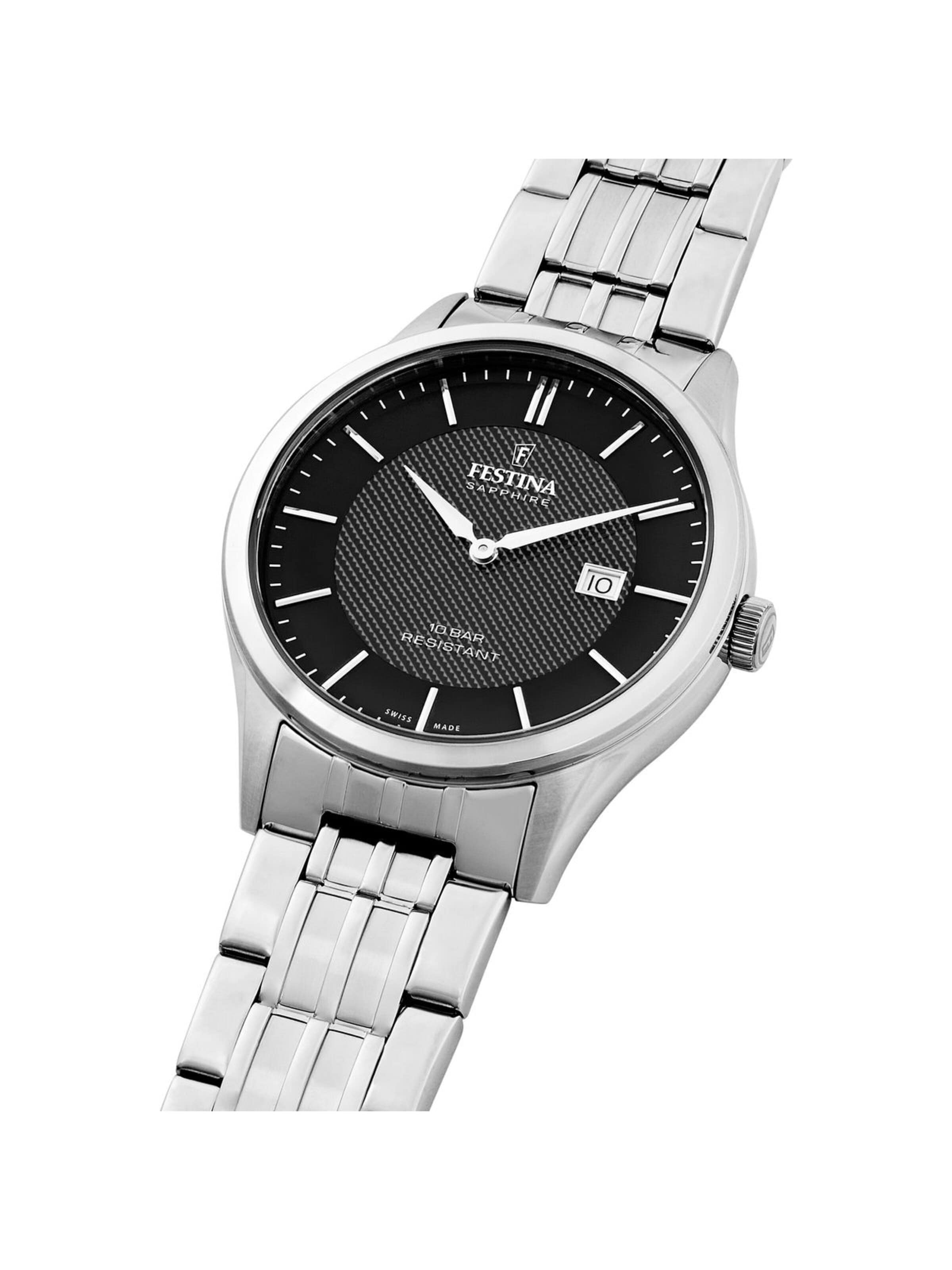 Montre à affichage analogique FESTINA en noir