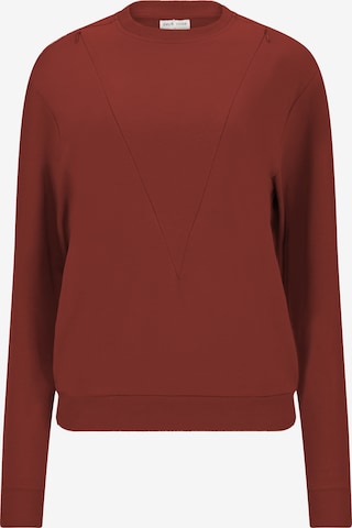 dayê rose Sweatshirt 'Azalea' in Rot: Vorderseite