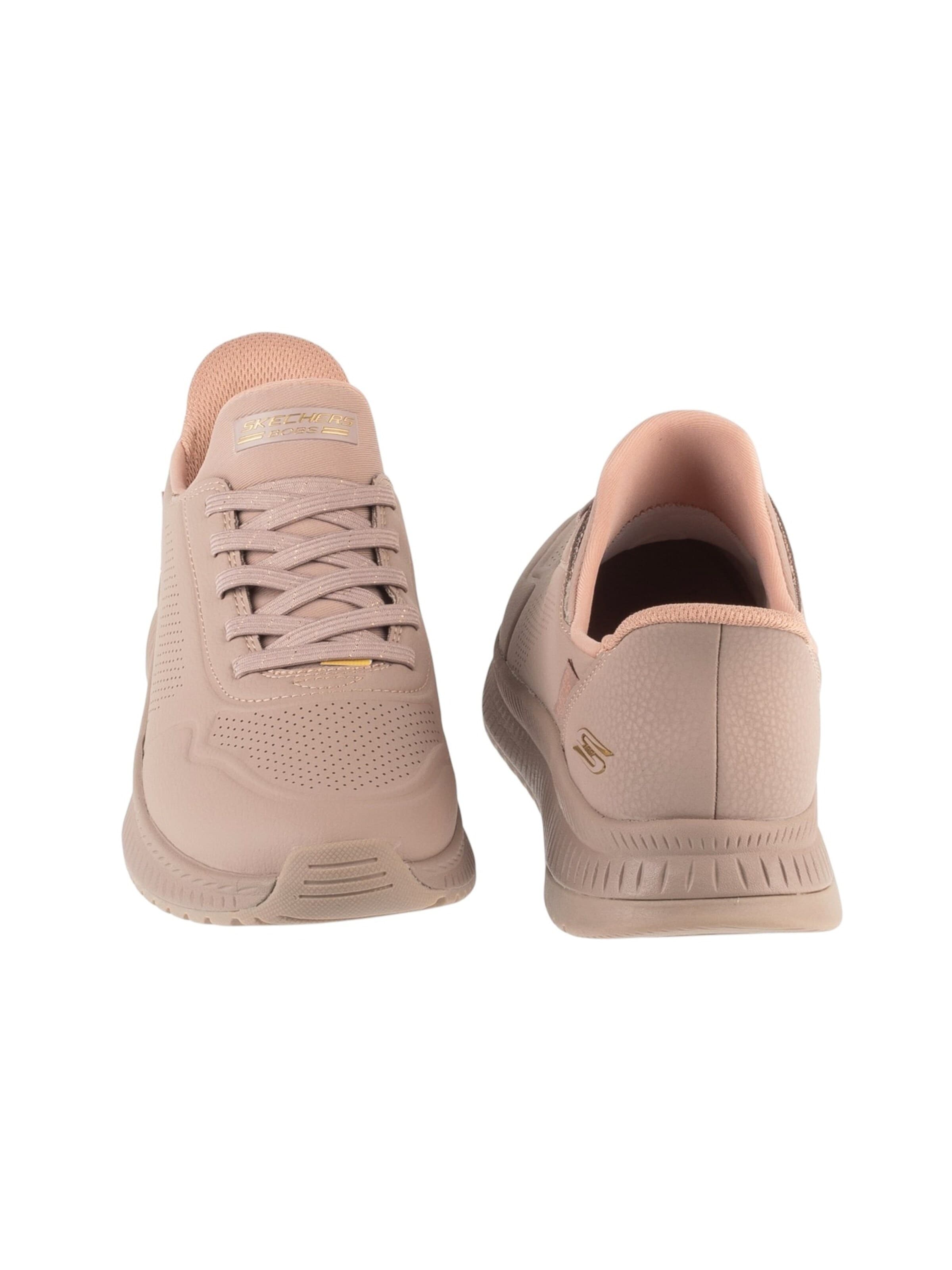 SKECHERS Sneakers laag 'Skechers Slip-Ins: Bobs Squad 4 - Key Look' in Roze