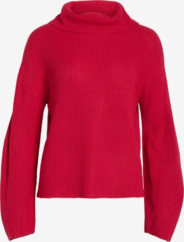 VILA Sweater 'Vigga' in Red: front