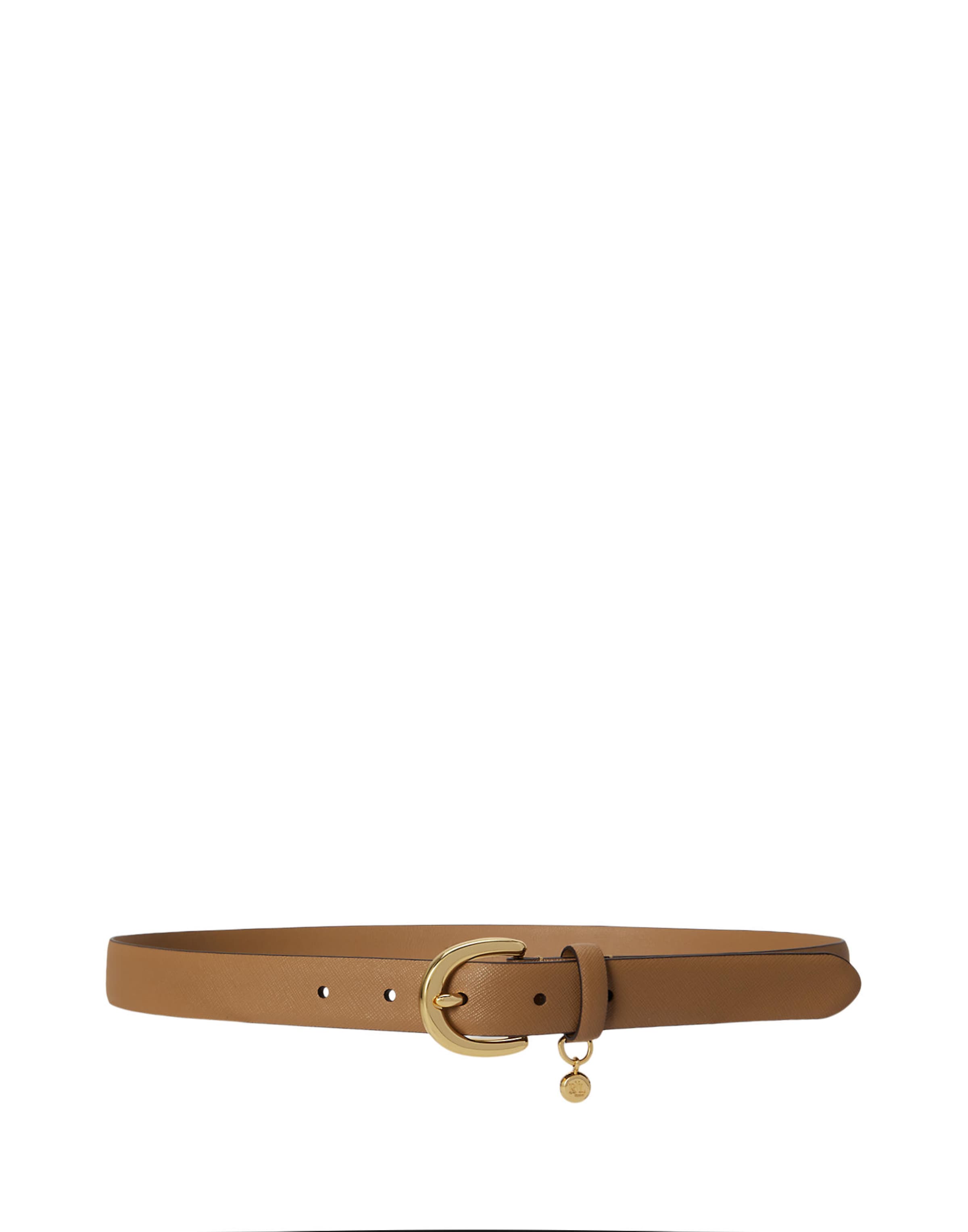 Lauren Ralph Lauren - Cinturón 'CHARM' en beige: frente