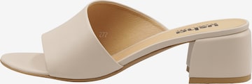 usha BLACK LABEL Mules in Beige: front