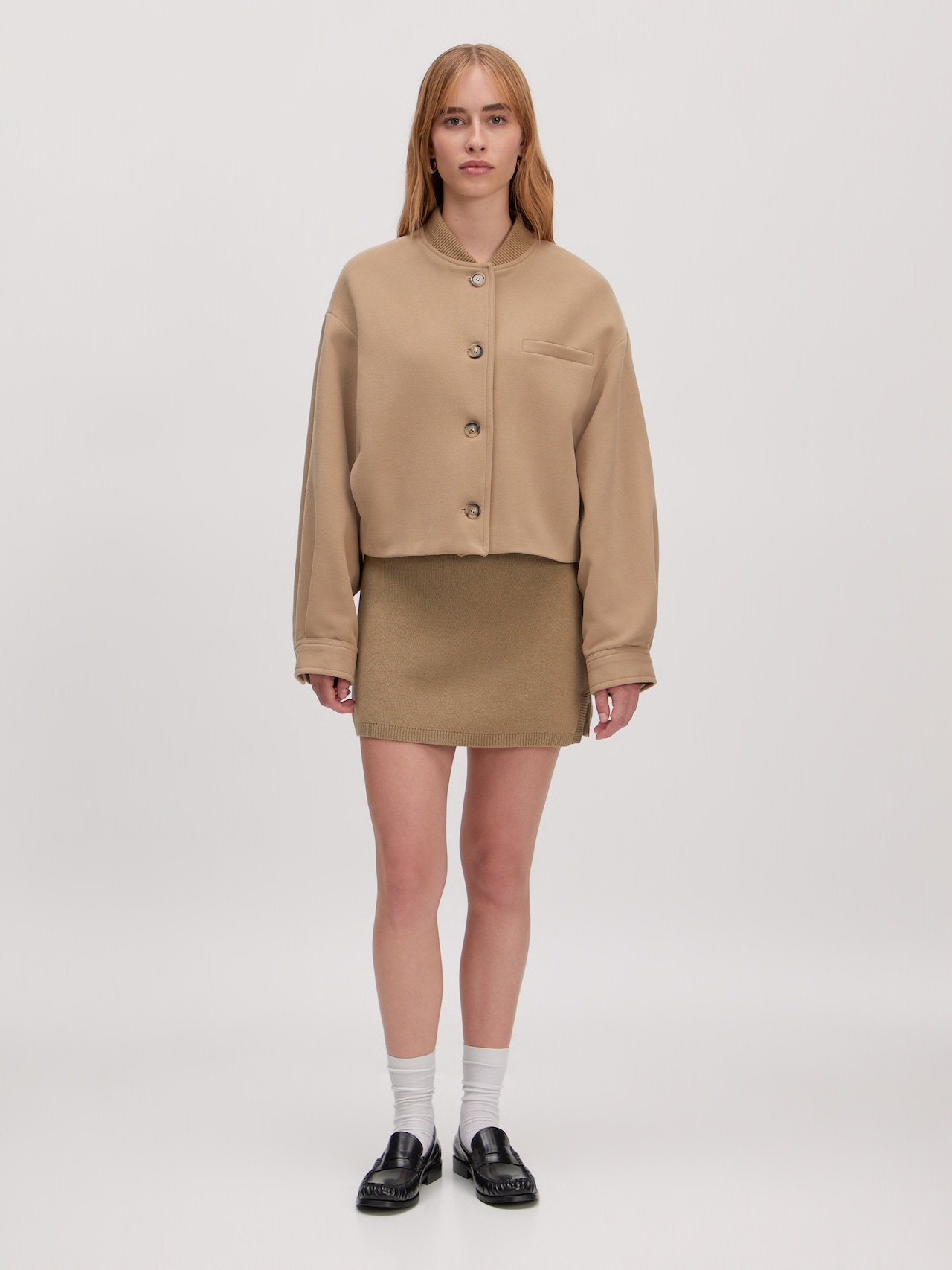 EDITED Producten Tussenjas 'Valja' Beige