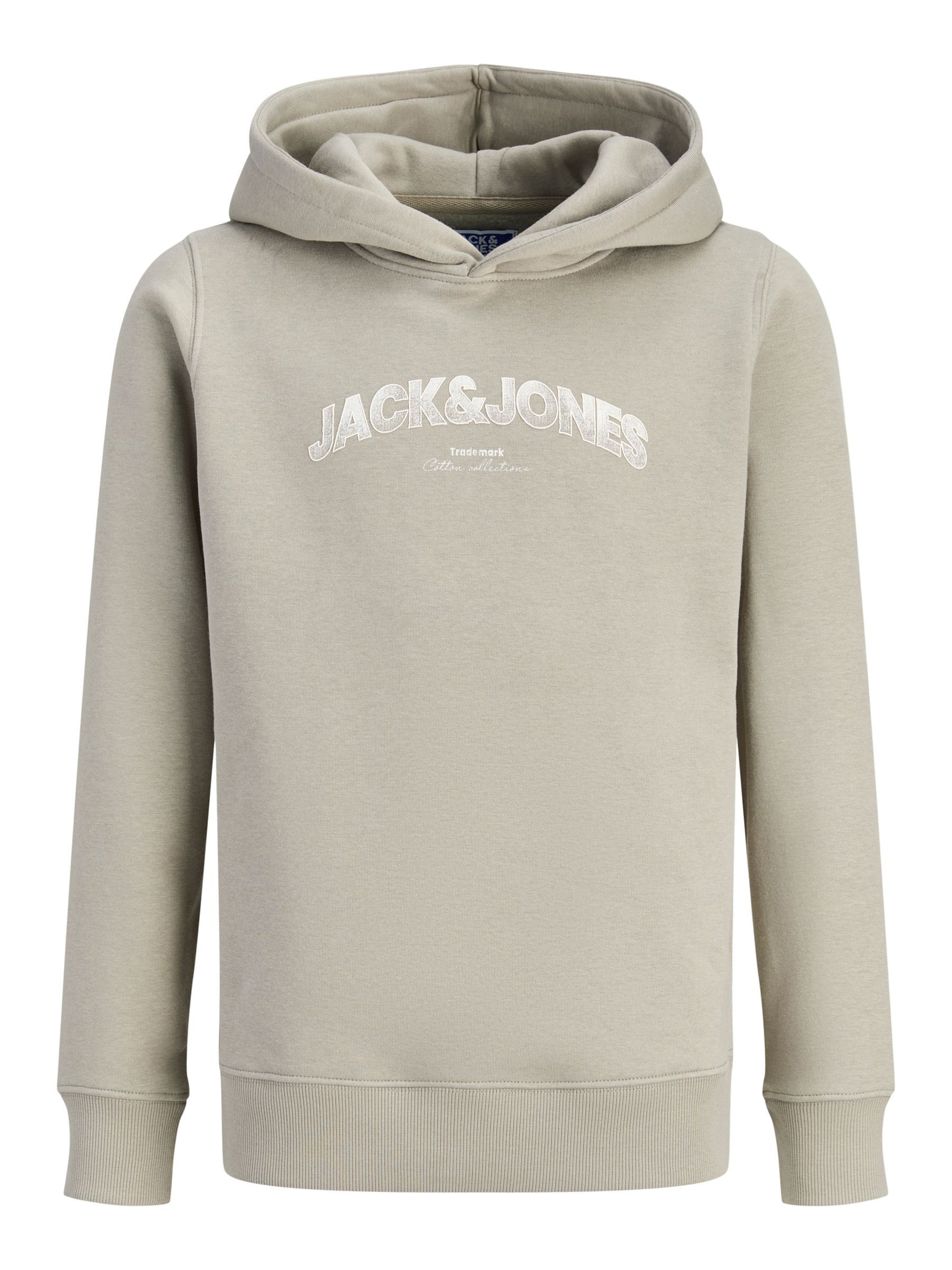 Jack & Jones Junior Sweatshirt 'JJAVERY' i grön: framsida