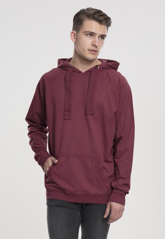 Urban Classics Sweatshirt in Rood: voorkant