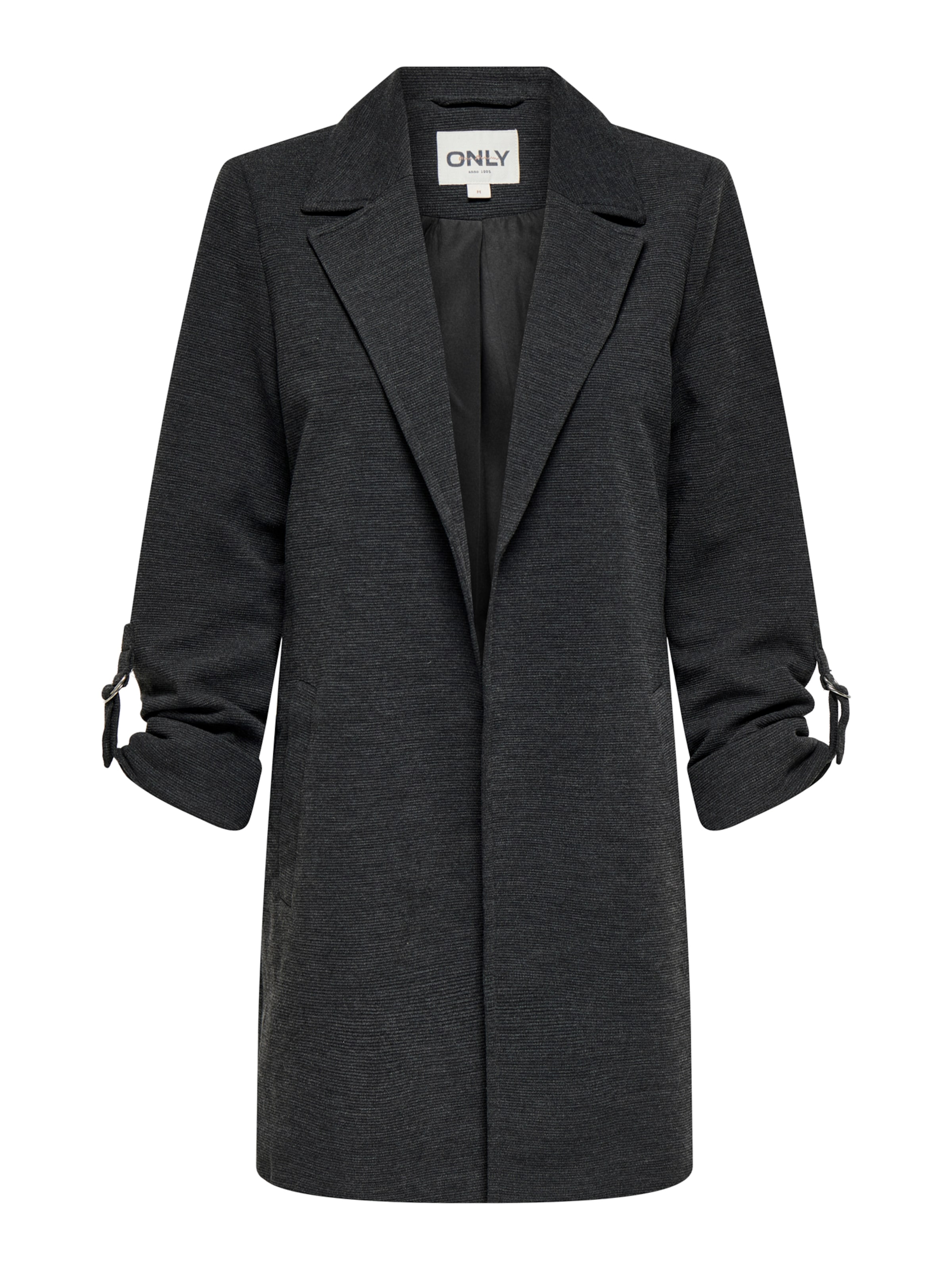 ONLY Between-Seasons Coat 'ONLNORMA' in Grey: front