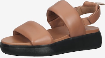Sandalo di Högl in marrone: frontale