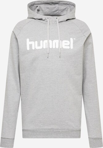 Hummel Μπλούζα φούτερ σε γκρι: μπροστά