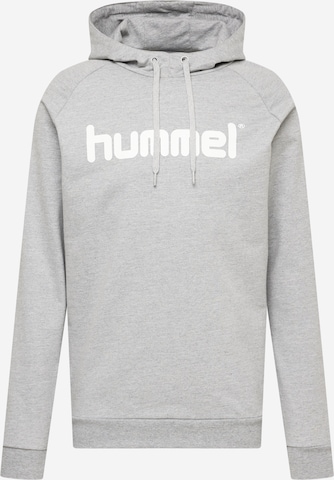 Hummel Tréning póló - szürke: elől