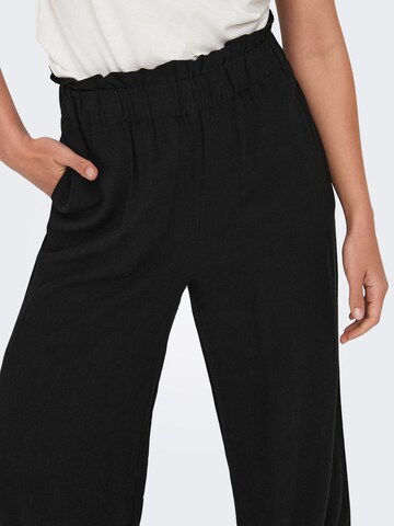 Wide Leg Pantalon 'Solvi' ONLY en noir