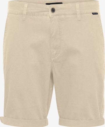 Regular Pantalon chino 'Luca' INDICODE JEANS en beige : devant