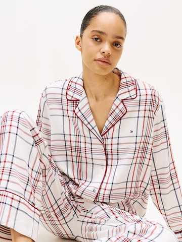 Tommy Hilfiger Underwear Πιτζάμα 'Essential' σε λευκό
