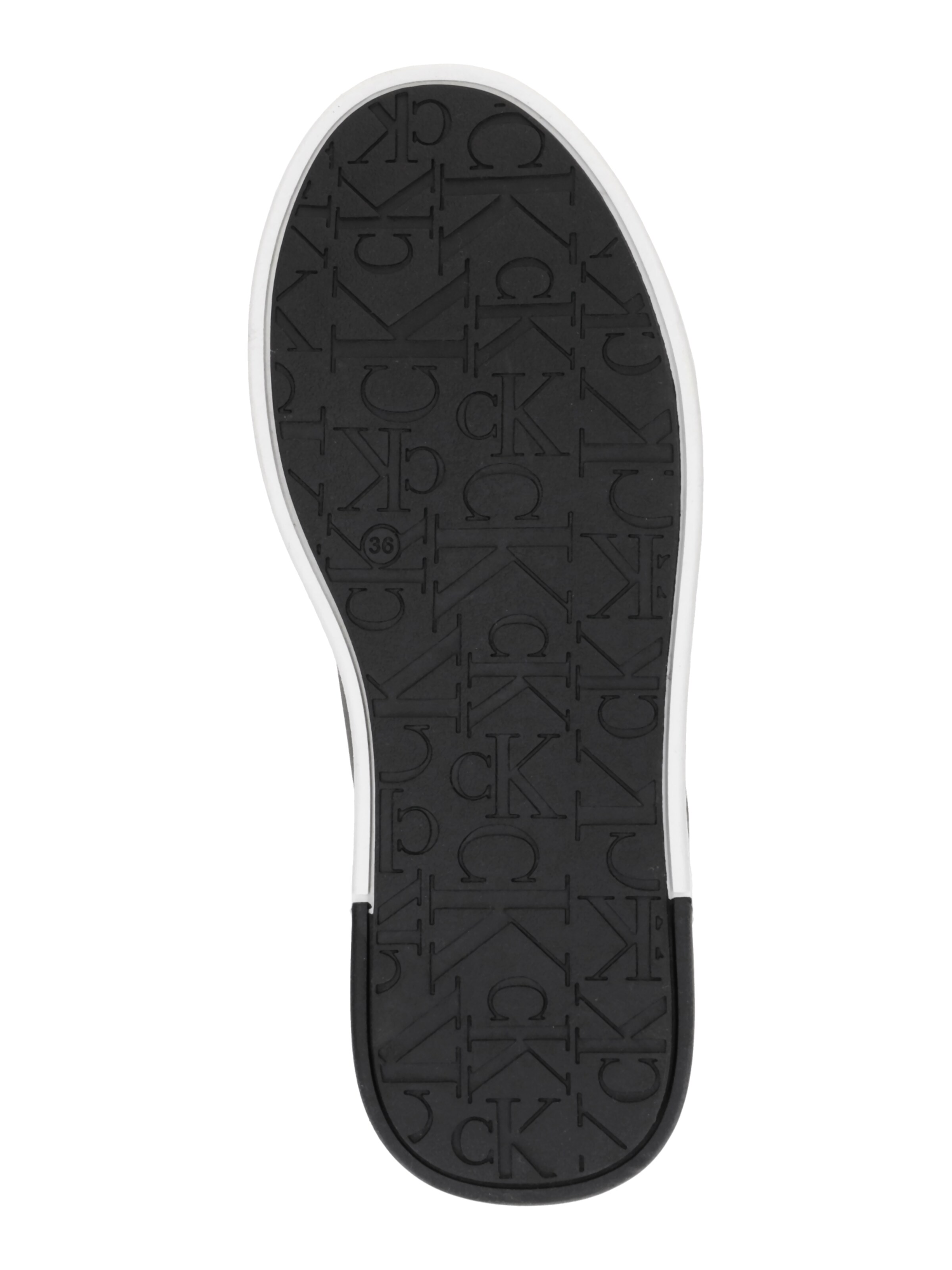 Calvin Klein Sneaker 'Panda' i svart