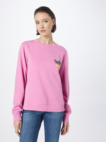 SCOTCH & SODA Sweatshirt in Pink: Vorderseite