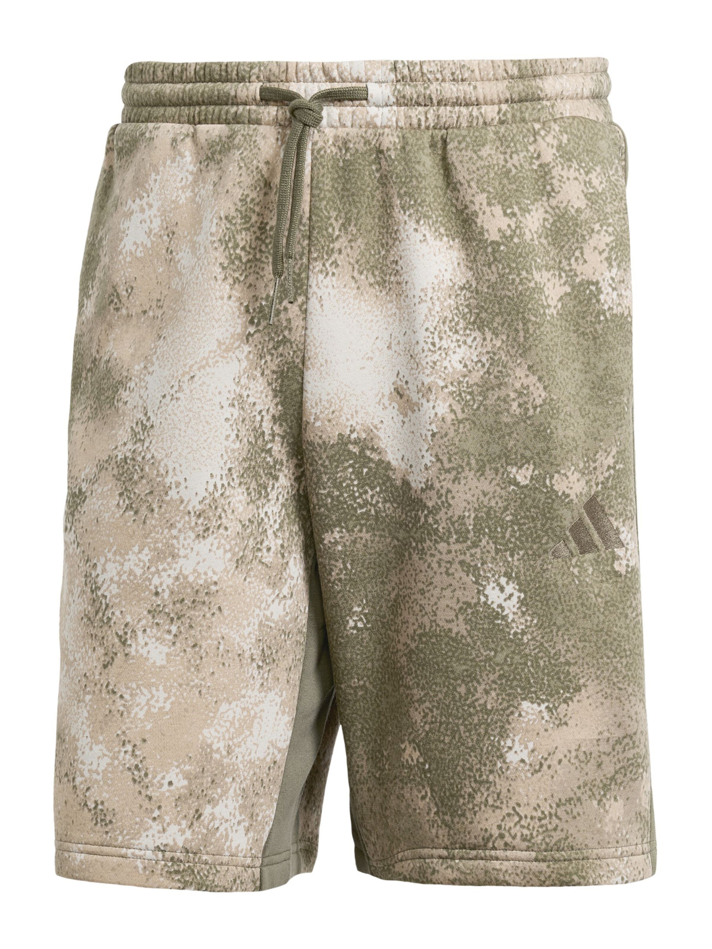 ADIDAS SPORTSWEAR Loosefit Sportbyxa 'SEA' i grön: framsida