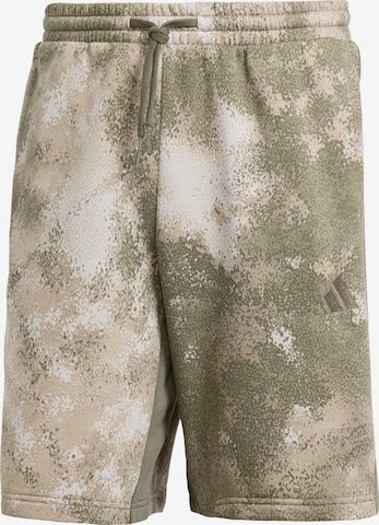 žalia ADIDAS SPORTSWEAR Laisvas Sportinės kelnės 'SEA': priekis