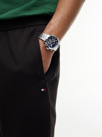 TOMMY HILFIGER Regular Hose in Schwarz
