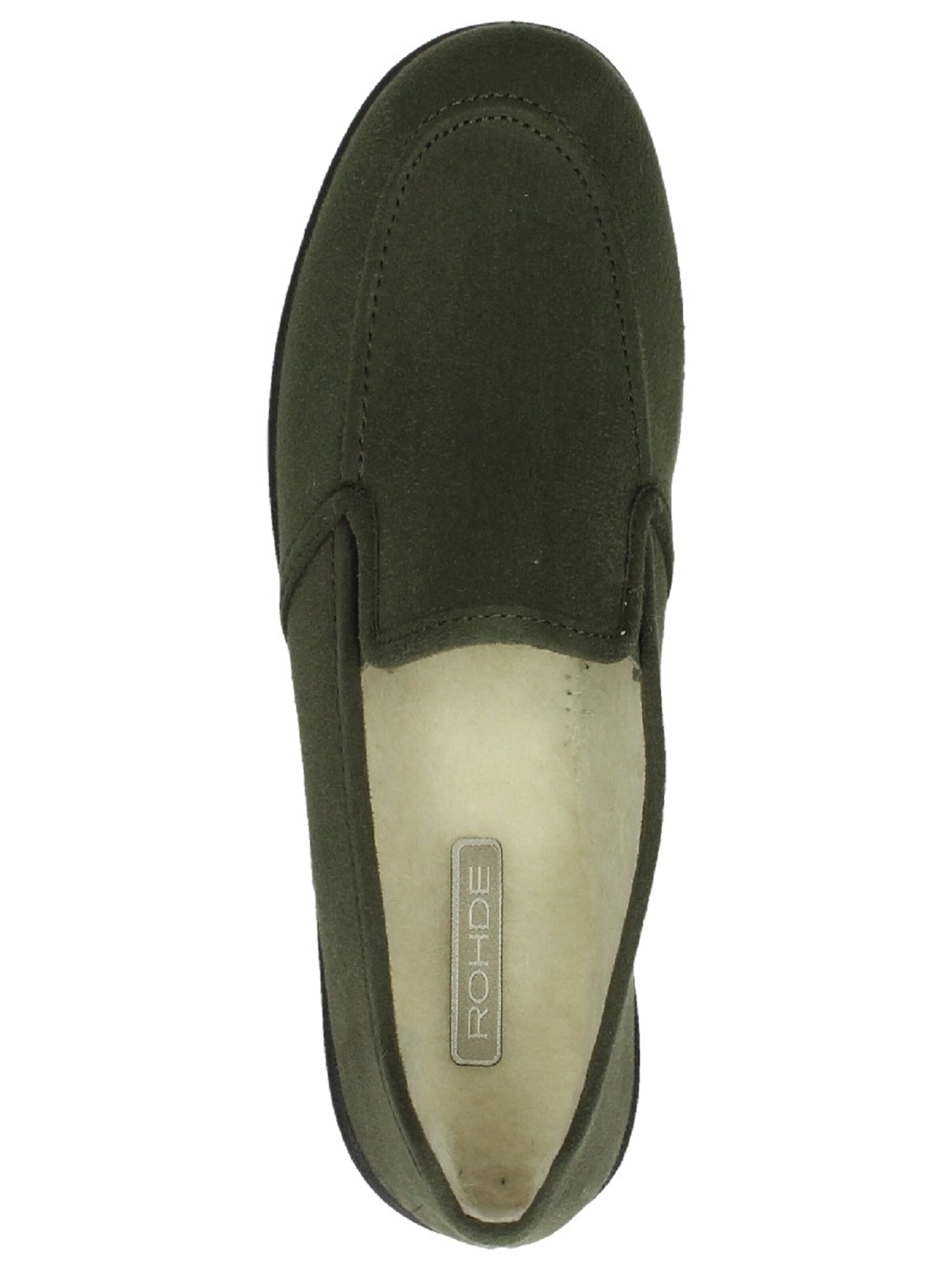 Chaussure basse 'Dames pantoffels' ROHDE en vert