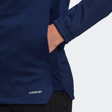 Skinny Veste de sport 'Tiro 21' ADIDAS SPORTSWEAR en bleu