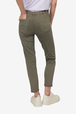 LAURASØN Slim fit Pants in Grey