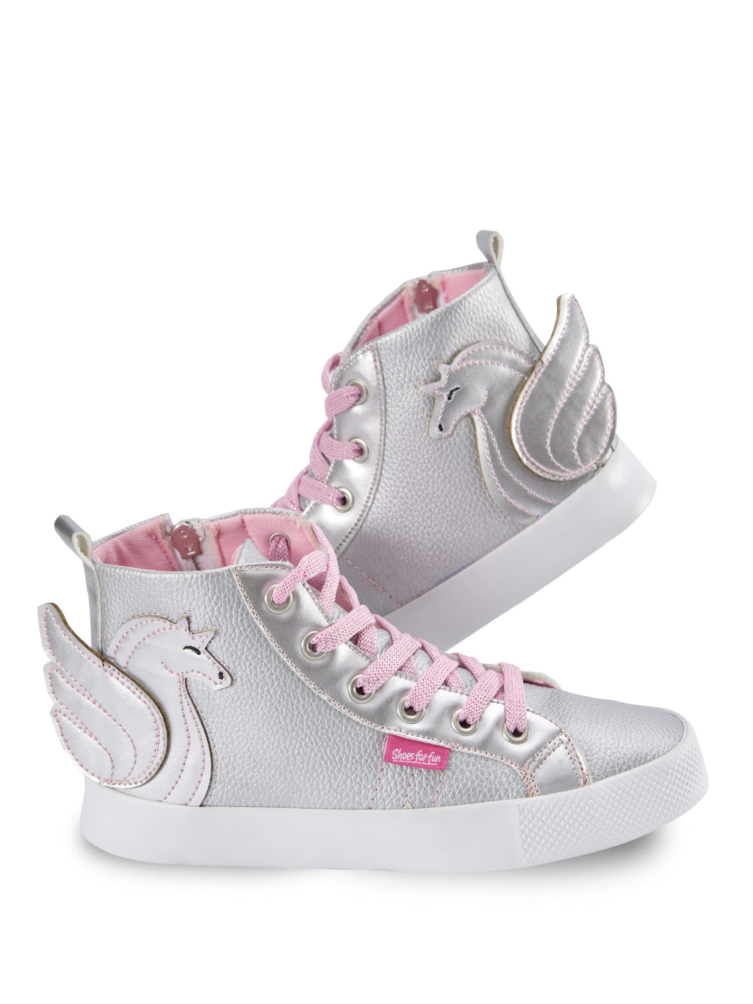 Baskets 'Unicorn' Denokids en gris