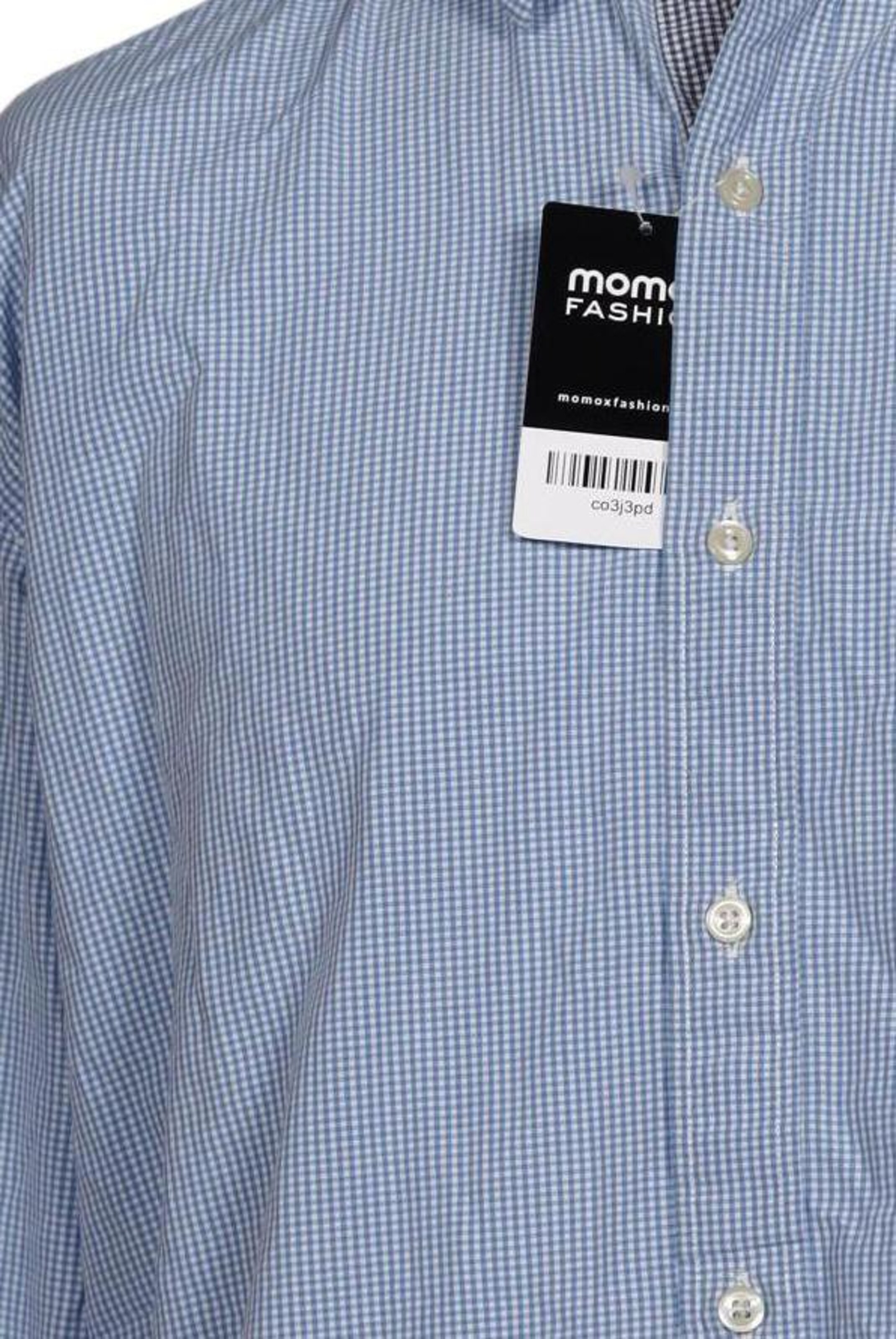 TOMMY HILFIGER Button Up Shirt in L in Blue