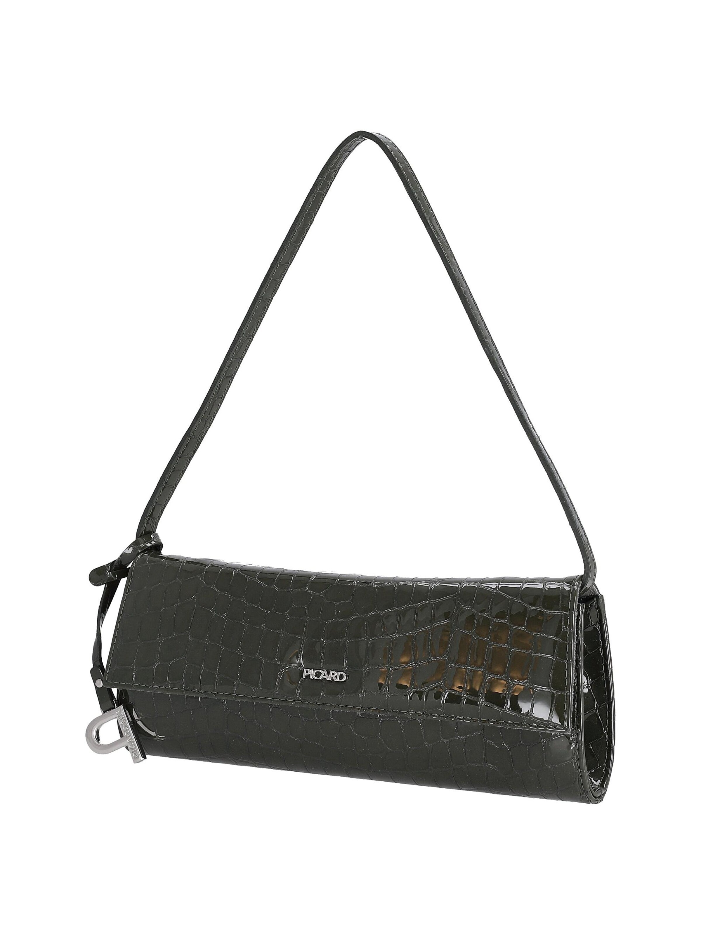 Picard Clutch 'Auguri' in Green