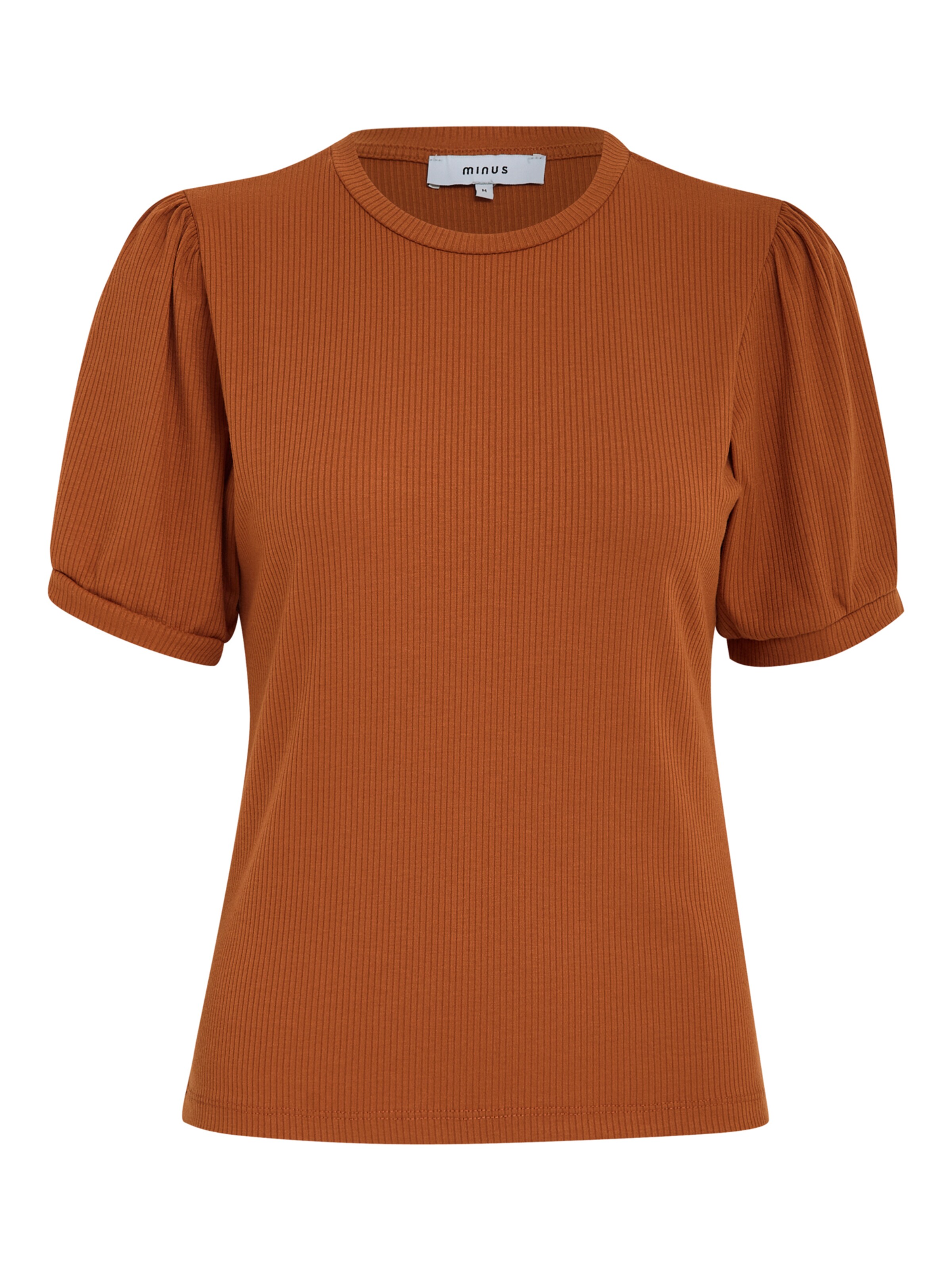 minus - Camiseta 'Johanna' en marrón: frente