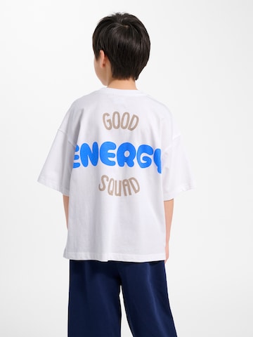 T-Shirt 'Silly' Hummel en blanc : devant