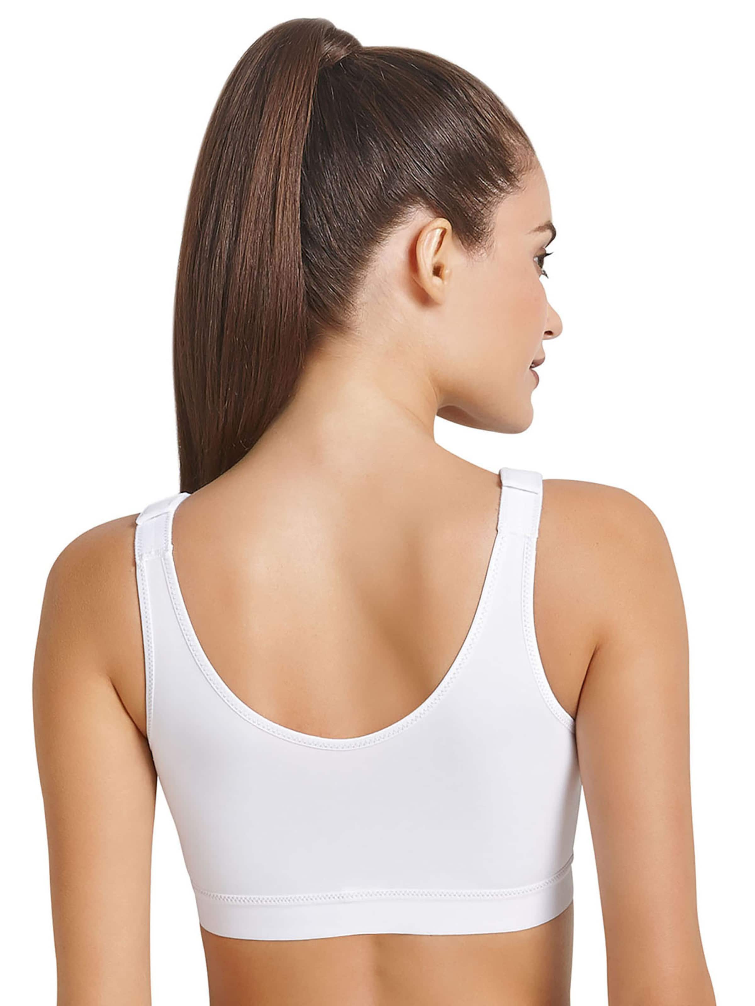 ANITA Bralette Bra 'Frontline Open' in White