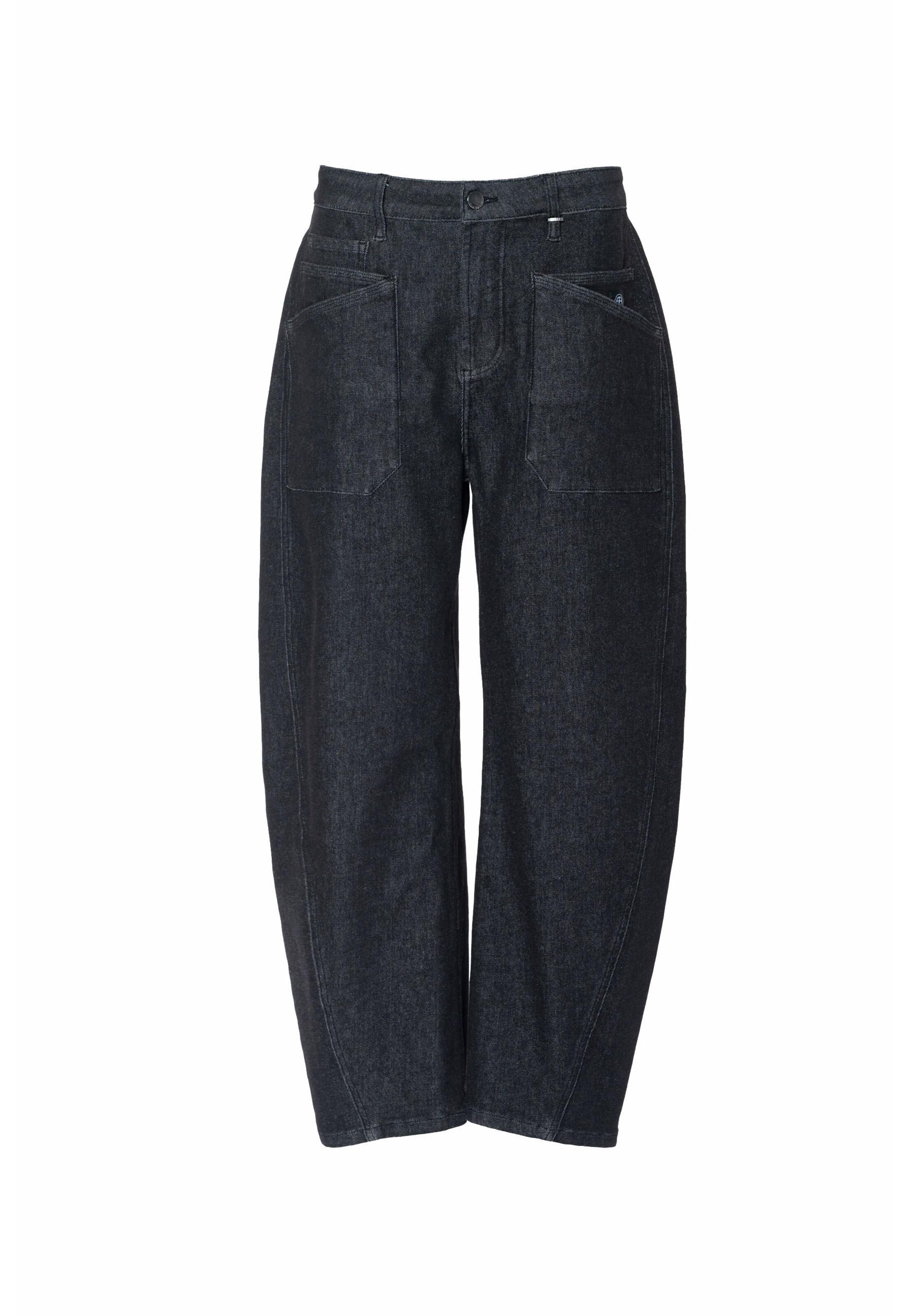 Jeans 'Isabella' di Elias Rumelis in nero: frontale