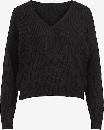 VILA Sweater 'Glacy' in Black: front