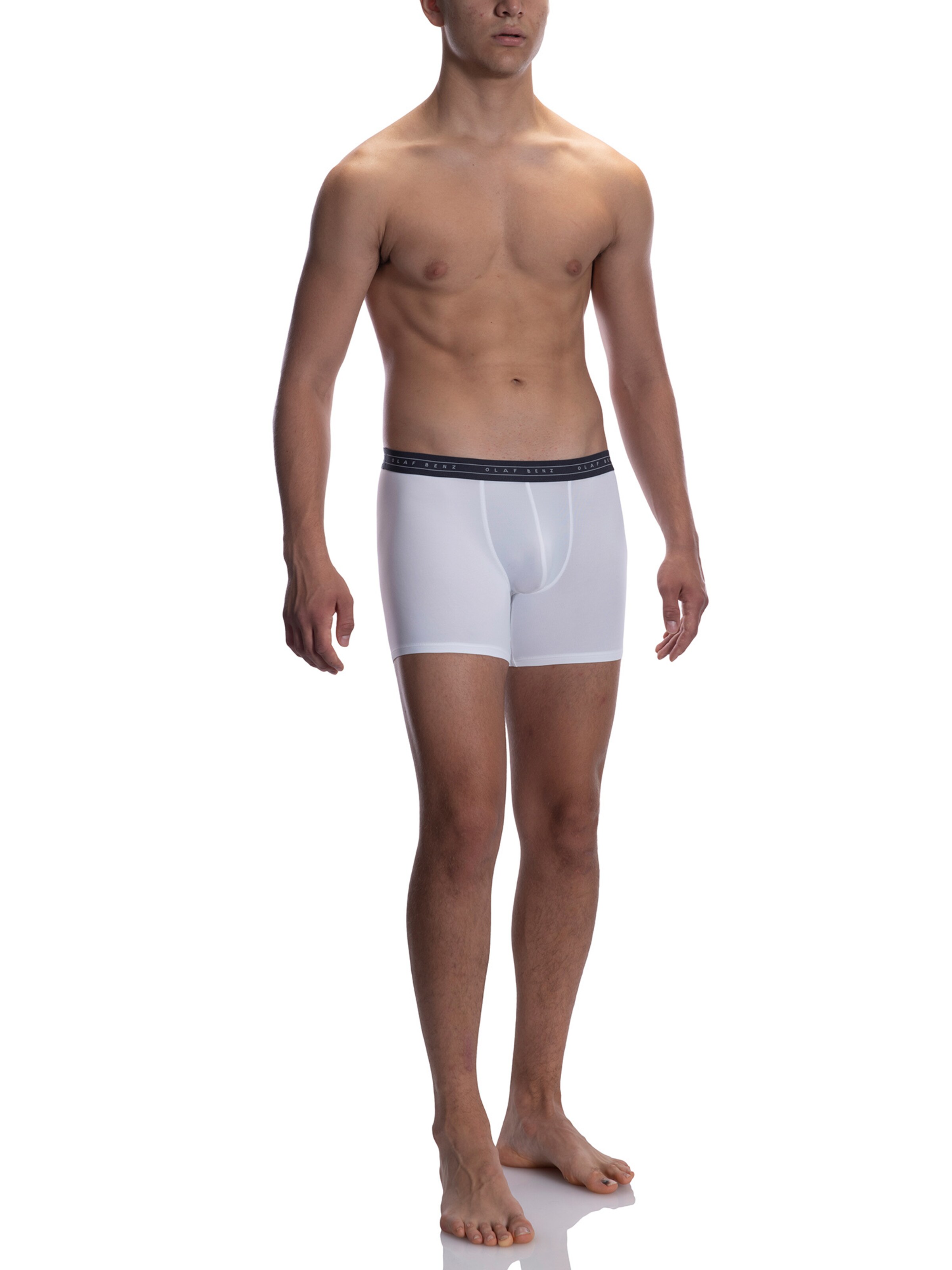 Olaf Benz - Calzoncillo boxer 'Retro RED 2059' en blanco