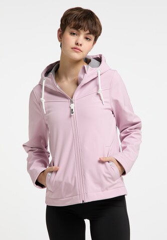 myMo ATHLSR Outdoor Jacket 'Alary' in Pink: front