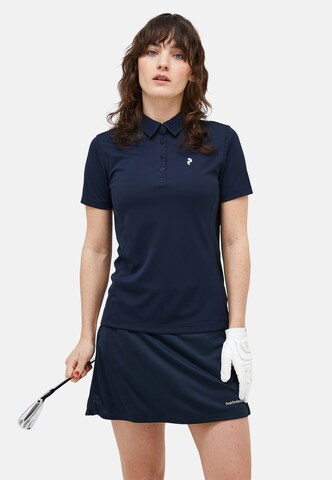 PEAK PERFORMANCE Shirt 'Alta' in Blauw: voorkant