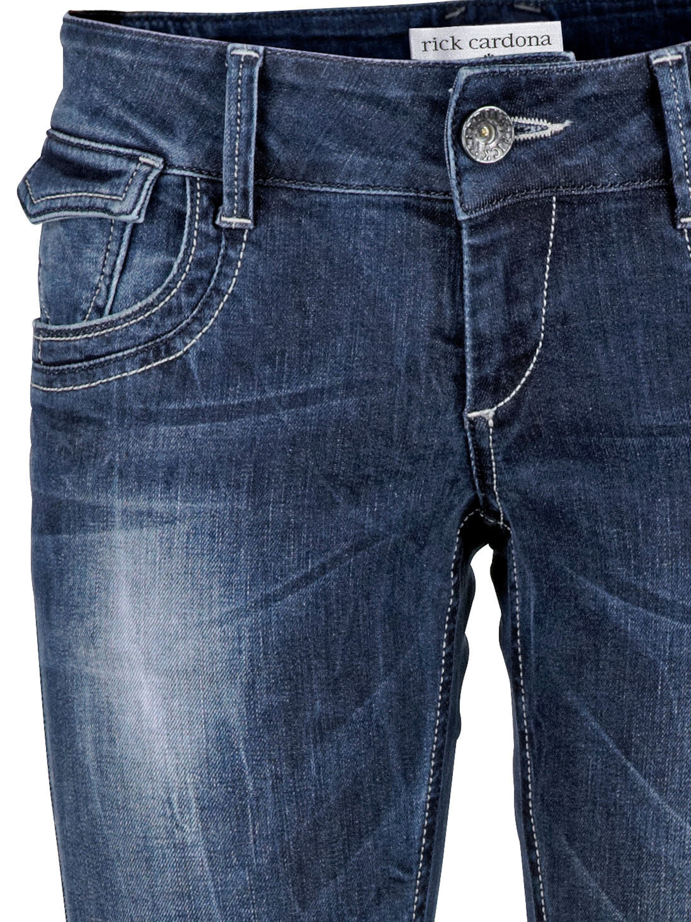 heine Slimfit Džíny – modrá