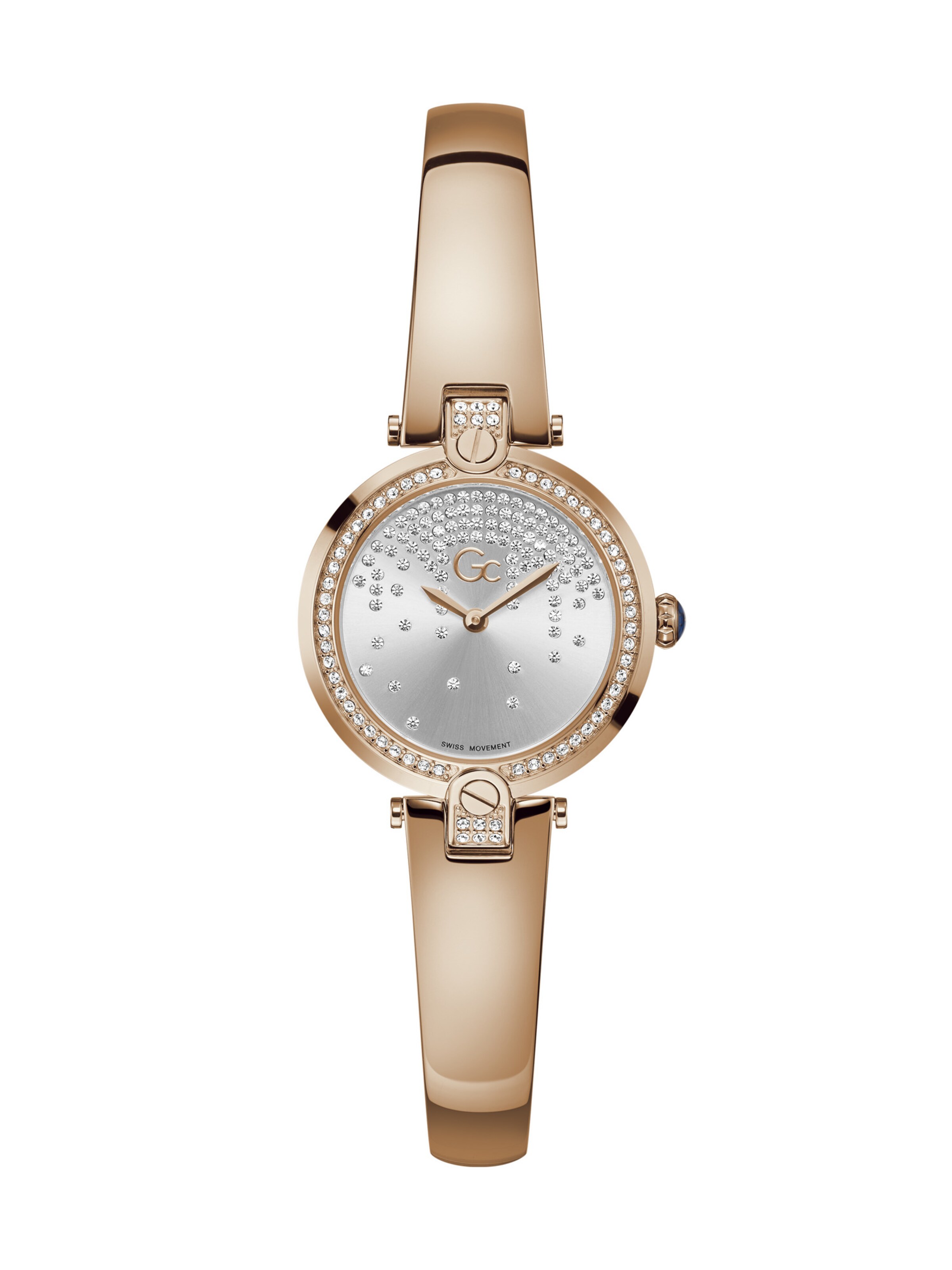 Gc Analoguhr 'Fusion Bangle' in Gold: Vorderseite