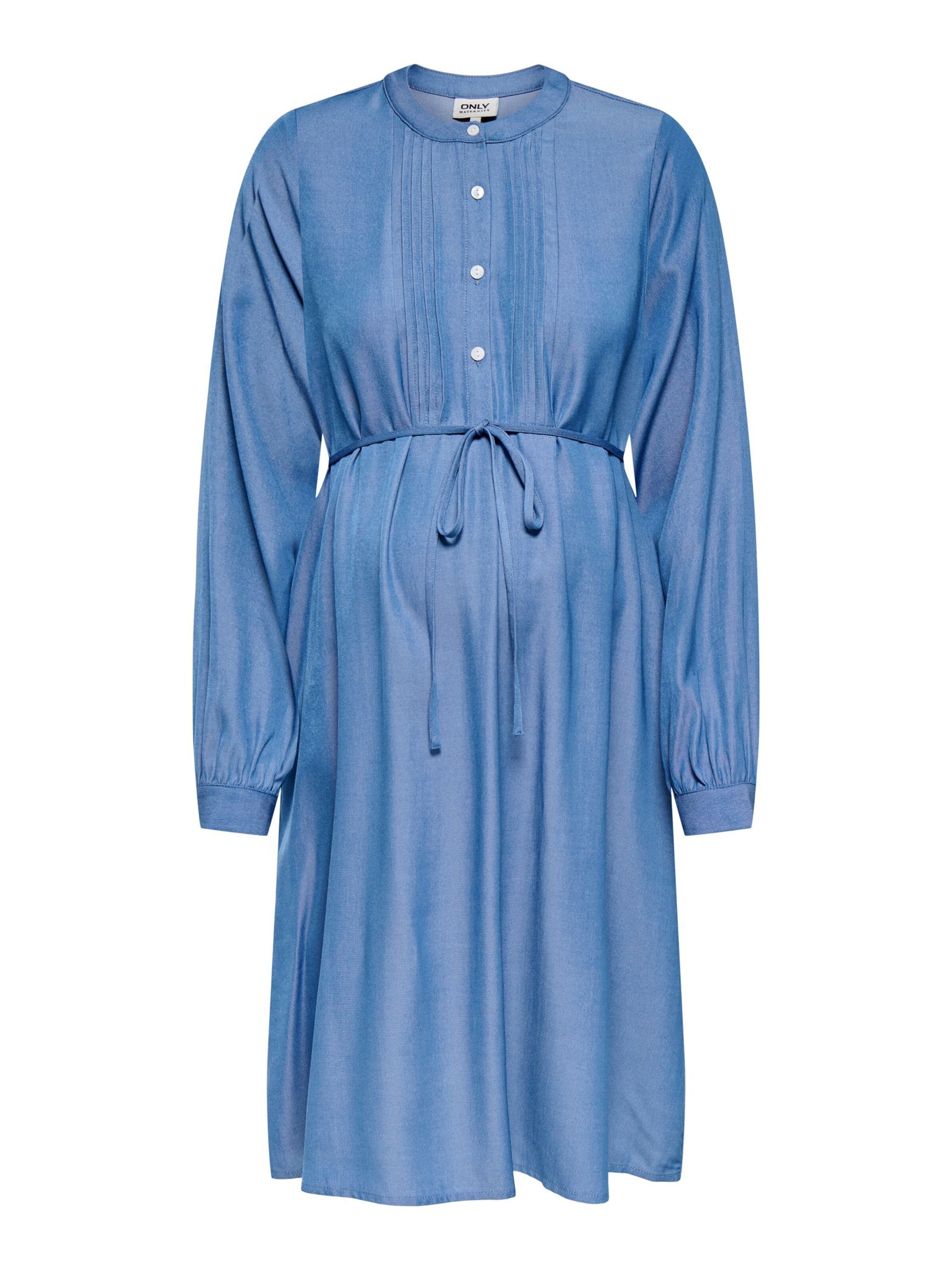 Only Maternity - Vestido 'OLMESTELLE' en azul: frente