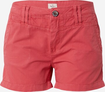 Pepe Jeans Shorts 'BALBOA' in Rot: predná strana