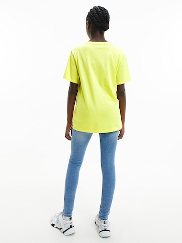 T-Shirt Calvin Klein Jeans en jaune