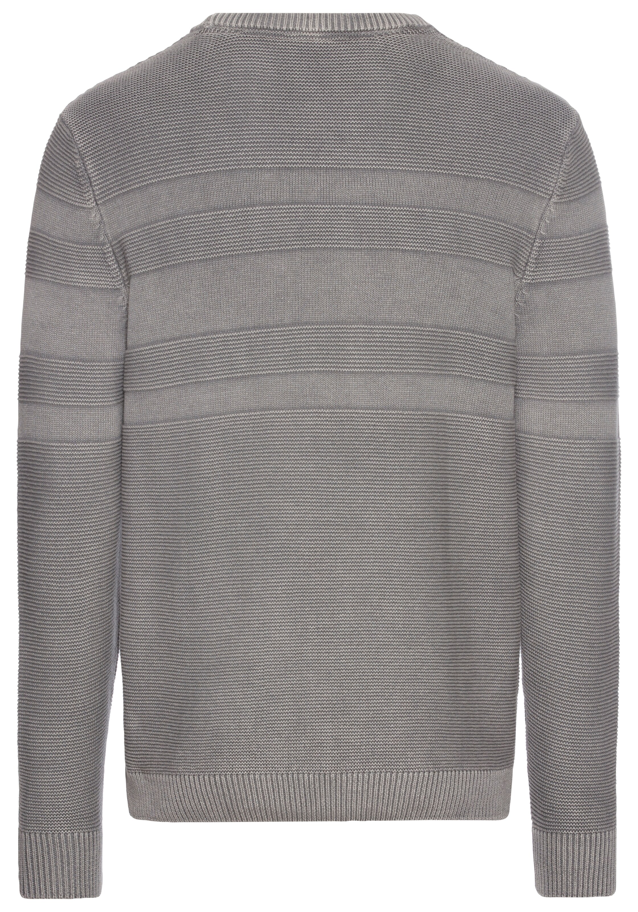 Bruno Banani LM Pullover in Grau