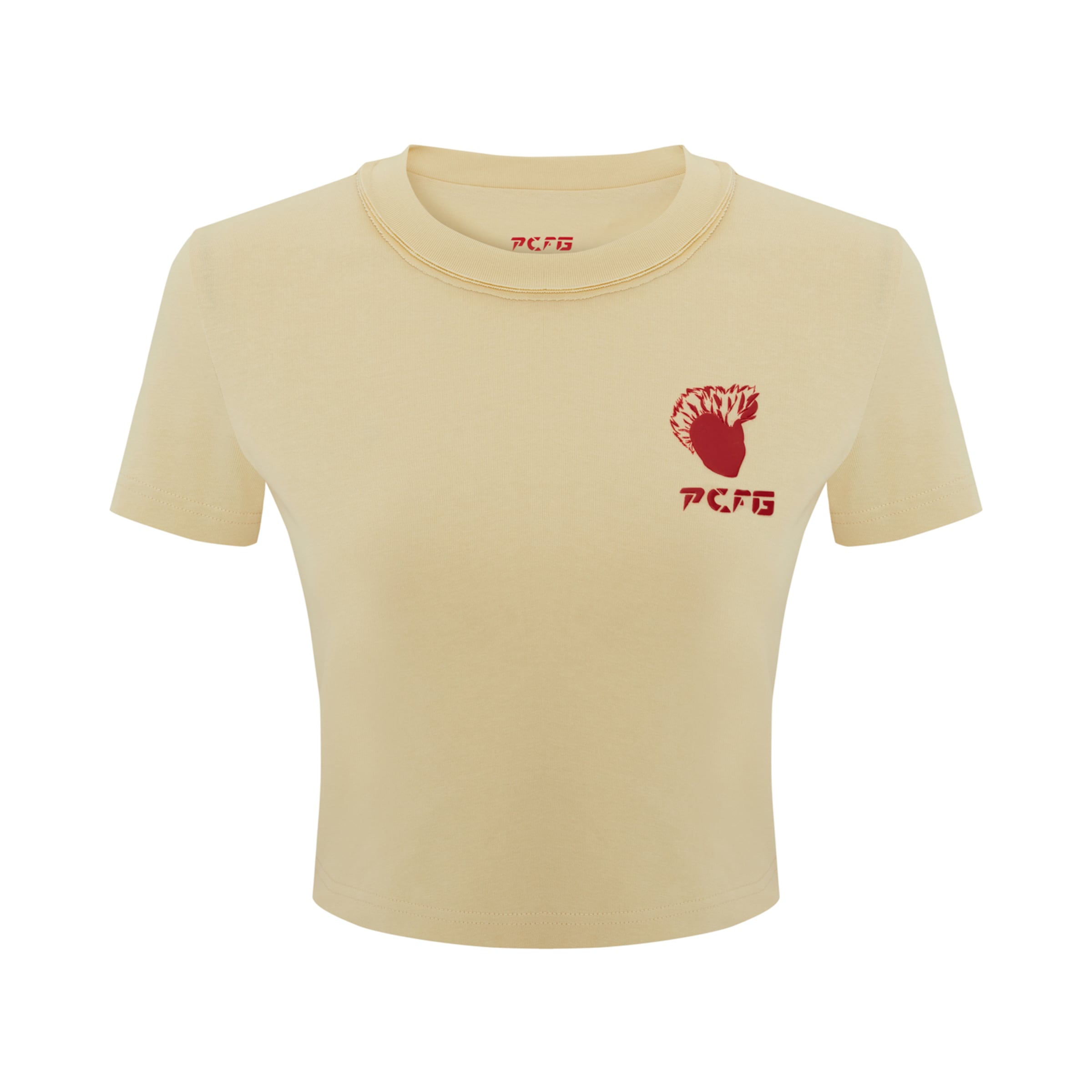 PCFG T-Shirt in Gelb: Vorderseite