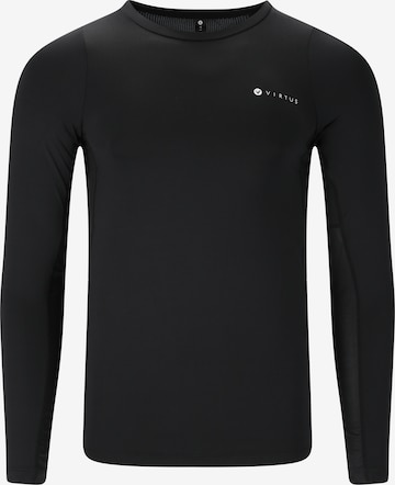 Virtus Performance shirt 'Jasp' in Black: front