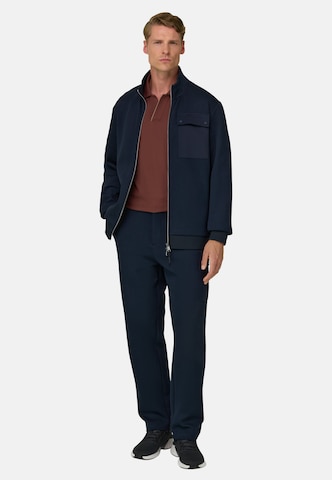 Coupe slim Pantalon chino Boggi Milano en bleu