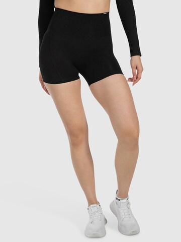 Smilodox Slim fit Sports trousers ' Lissa ' in Black: front