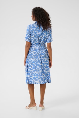 Kaffe Blousejurk 'Emine' in Blauw