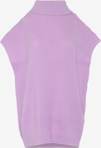 Pull-over BLONDA en violet : devant