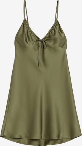 Rochie de vară de la Bershka pe verde: față