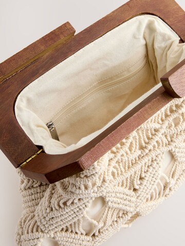 Pochette Next en blanc